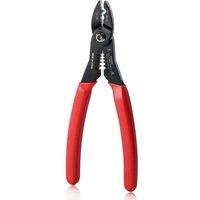 All-in-one Compact Multifunctional Crimper And Stripper, 7 Inch, 12-20 Awg, Professional Wire Crimping And Stripping Tool For Home And Industrial Use.