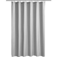 Grey Shower Curtain, High-quality Peva, Lightweight Shower Curtain, Grey (180 Cm X 200 Cm)