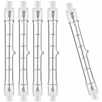 Pack Of 10 R7s 118mm 230w 230v Halogen Bulbs – 3100 Lumens Warm White – Dimmable For Work And Security Lighting
