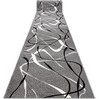 Rugsx - Runner Silver Choco Grey 70 Cm Grey 70x970 Cm