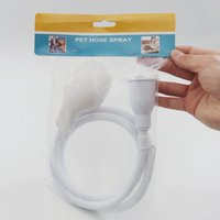 Hanging Cardboard Packaging For Pet Shower Heads, Multifunctional Dog Cleaning And Grooming Tools, Pet Bath Shower Heads.