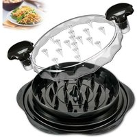 Manual Meat Grinder For Chicken, Fillets, Meat And Vegetables – Elegant Black Ortviai--biemmedue