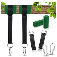 Hammock Strap 1.50m X 2, Hammock Fixing, Adjustable Suspension Strap Kit, With D-ring - High-end Carabiners - Max Load 500kg, Perfect For Garden Swing, Hammock, Tree Swing Seat