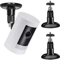 Set Of 3 Ring Camera Wall Mounts - 360° Adjustable - Sturdy And Easy-to-install Surveillance Mount For Ring Cameras - Ideal For Indoor And Outdoor Security