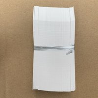 Linghhang - 100 Pieces White Plastic Garden Plant Labels Seedling Tags 2x10cm