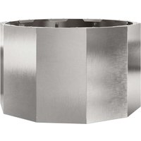 Planter Silver 60 x 60 x 35 cm Stainless Steel vidaXL