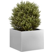 Planter 40x40x30 cm Galvanised Steel Vidaxl