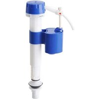 Plastic 1/2" Side Inlet Flush Valve, Bottom Filling of Toilet Tank