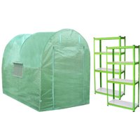 Polytunnel 19mm 4m x 2m with Racking