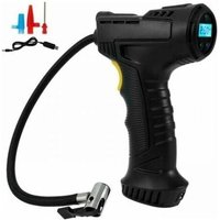 Portable Cordless Tire Inflator, 120W Air Compressor, Tire Pump for Car, Motorcycle, Bicycle with 2000mAh LED Digital Pressure Gauge YMYNY