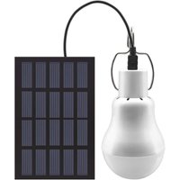 Portable Solar LED Bulb Lamp with Solar Panel for Garden, Patio, Indoor, Outdoor, Hiking, Camping, Tent, Fishing Lighting