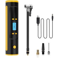 Tinor - Portable Tire Inflator Air Compressor, 150PSI Fast Inflation and Cordless, Car Tire Air Pump with 6000mAh Rechargeable Battery, Bike Pump for