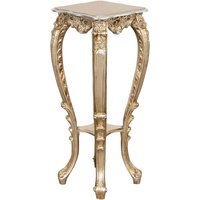 Potting Bench In Antique Silver Leaf Finish Made In Italy