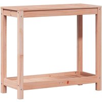 Potting Table with Shelf 82.5x35x75 cm Solid Wood Douglas vidaXL