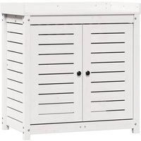 Vidaxl - Potting Table with Shelves White 82.5x50x86.5 cm Solid Wood Pine