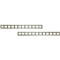 Premier Garden Supplies - Premier 6ft x 0.5ft Flat Top Standard Square Garden Trellis Panel