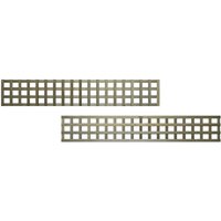 Premier Garden Supplies - Premier 6ft x 1ft Flat Top Privacy Square Garden Trellis Panel