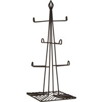 Premier Housewares - Vertex Black Powder Coat Finish 6 Mug Tree