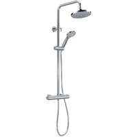 Premier - Nuie Round Bar Mixer Shower with Shower Kit and Fixed Head