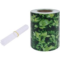 Garden Privacy Screen pvc 35x0.19 m Green Vidaxl