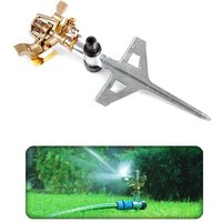 Professional Impulse Metal Spike Garden Sprinkler Sprayer