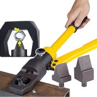 Tinor - Professional Nut Splitter, Hydraulic + Manual + 10 Tons, Cutting Range: M8-14/M16-M24, for Cutting Rusty/Non-Rotating Nuts