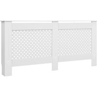 Radiator Cover White 172x19x81.5 cm mdf Vidaxl