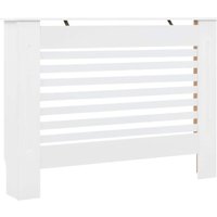 Radiator Cover White 112x19x81.5 cm mdf Vidaxl
