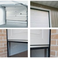 Stormguard - Heavy Duty Garage Brush Strips Aluminum 2 X 1067mm Door Seal Draught Excluders Stormguard - Heavy Duty Garage Brush Strips Aluminum 2 X 1067mm Door Seal Draught Excluders