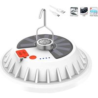 Rechargeable Camping Lights with Remote Control, Outdoor Tent Lamp, Solar Lantern Lights, 5 Modes, Ultra Bright LED Lamp, Waterproof Lighting for