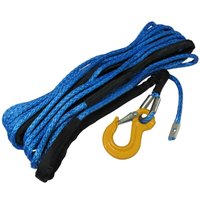 Recovery Synthetic Winch Rope with Safety Hook 12MM x 30M (Kinetic Towing Polypropylene)