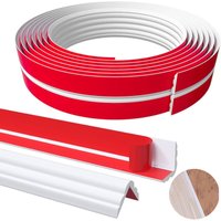 rolls 6m Self-Adhesive Trim – Wall Corner Protection, Durable Molding for Indoor/Outdoor Use, Wall, Ceiling, Kitchen Edge