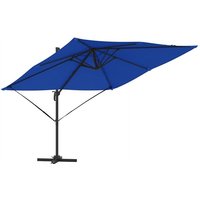 Roma Parasol Blue 286 x 285 x 265 cm Polyester and Aluminium CFW558742