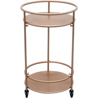 Rose Gold Drinks Trolley Bar Cart - Small Rose Gold Drinks Trolley Bar Cart - Small