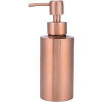 Rose Gold Soap Dispenser 304 Stainless Steel - Reusable Liquid Soap Pump for Hand Soap, Dish Soap & Lotions, 250ML/8.5oz, Modern Bathroom & Kitchen
