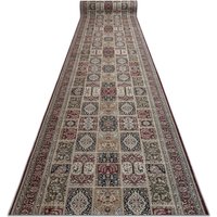 Runner anti-slip LOTUS CASSETTES 39980 Oriental beige / red WASHABLE 80cm beige 80x1000 cm