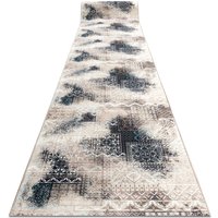 Rugsx - Runner anti-slip patchwork vintage, gum beige 80 cm beige 80x1150 cm