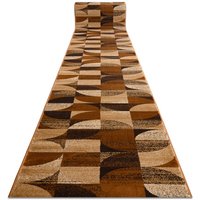 Runner royal H387 geometrical brown / mustard 70cm brown 70x560 cm