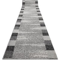 Runner silver Etna frame, sand grey 70cm grey 70x530 cm