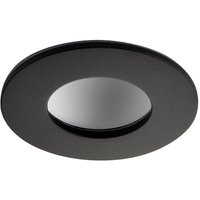 Saxby Orbitalpro 4CCT 9W Recessed Downlight Matt Black Paint IP65