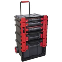 Sealey - AP860 Professional Mobile Toolbox with 5 Removable Storage Cases