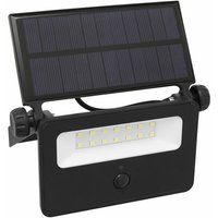 Sealey - Extra-Slim Solar Floodlight with Wall Bracket 16W smd led LED16S