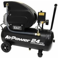 Sealey - Air Compressor 24L Direct Drive 2hp SAC2420A