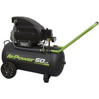 SAC5020E 50L Direct Drive Air Compressor 2hp - Sealey