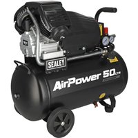 Sealey - SAC5030VA 50L V-Twin Direct Drive Air Compressor 3hp