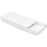 (white)Pop Up Self-Adhesive Pencil Drawer - Hidden Desk Organizer - Under Table Storage Box - Hidden Under Table Storage Box - Office Stationery