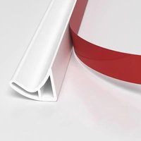 Self adhesive shower water retaining strip foldable safety partition waterproof bathroom kitchen toilet available