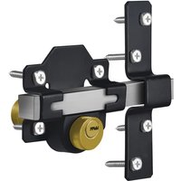 70mm Long Double Locking Stainless Steel Door Lock for Wooden Doors with 5 Keys