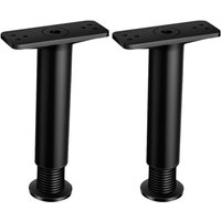 Set of 2 adjustable bed supports, bed risers, replacement bed legs, bed stabilizer