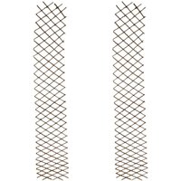 Set of 2 Expanding Willow Trellis (180cm x 30cm)